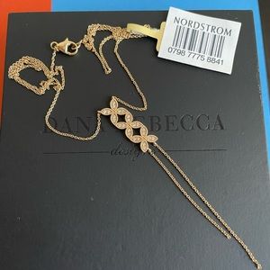 Dana Rebecca Designs Carly Brooke Diamond Y-Necklace in yellow gold